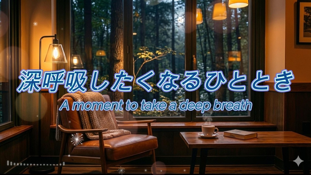 深呼吸したくなるひと時　#リラックスBGM　#静かな音楽　#ヒーリングミュージック