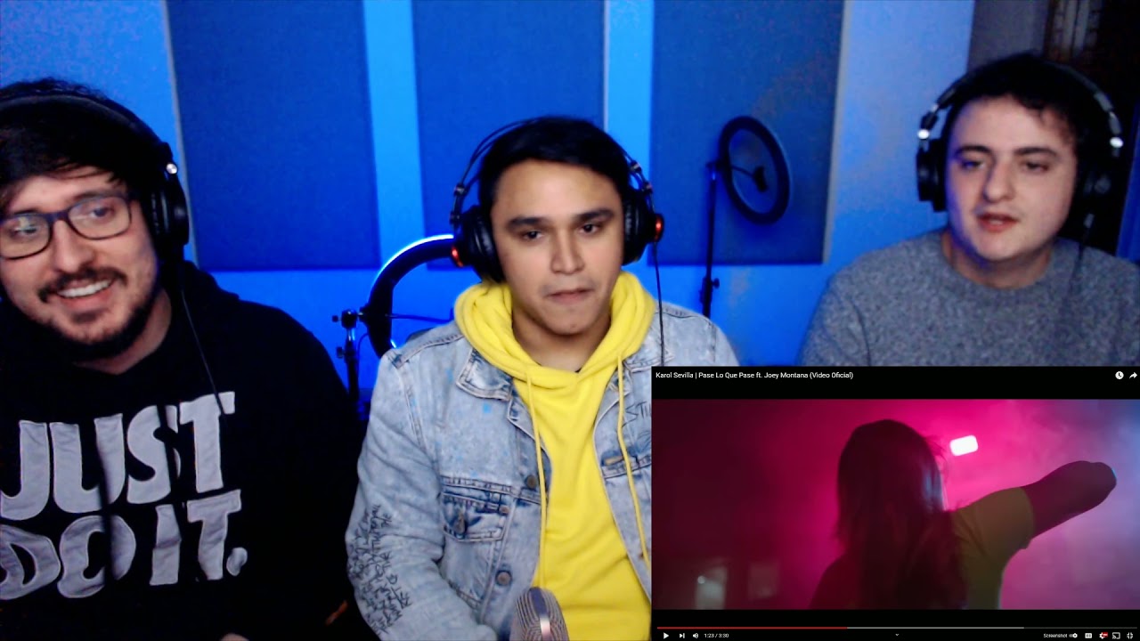 [Reacción] Karol Sevilla | Pase Lo Que Pase ft. Joey Montana (Video Oficial) | ANYMAL LIVE 🔴