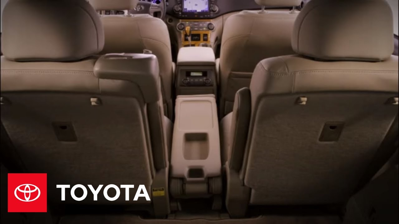 2010 Highlander Hybrid How-To: Folding Rear Seat | Toyota