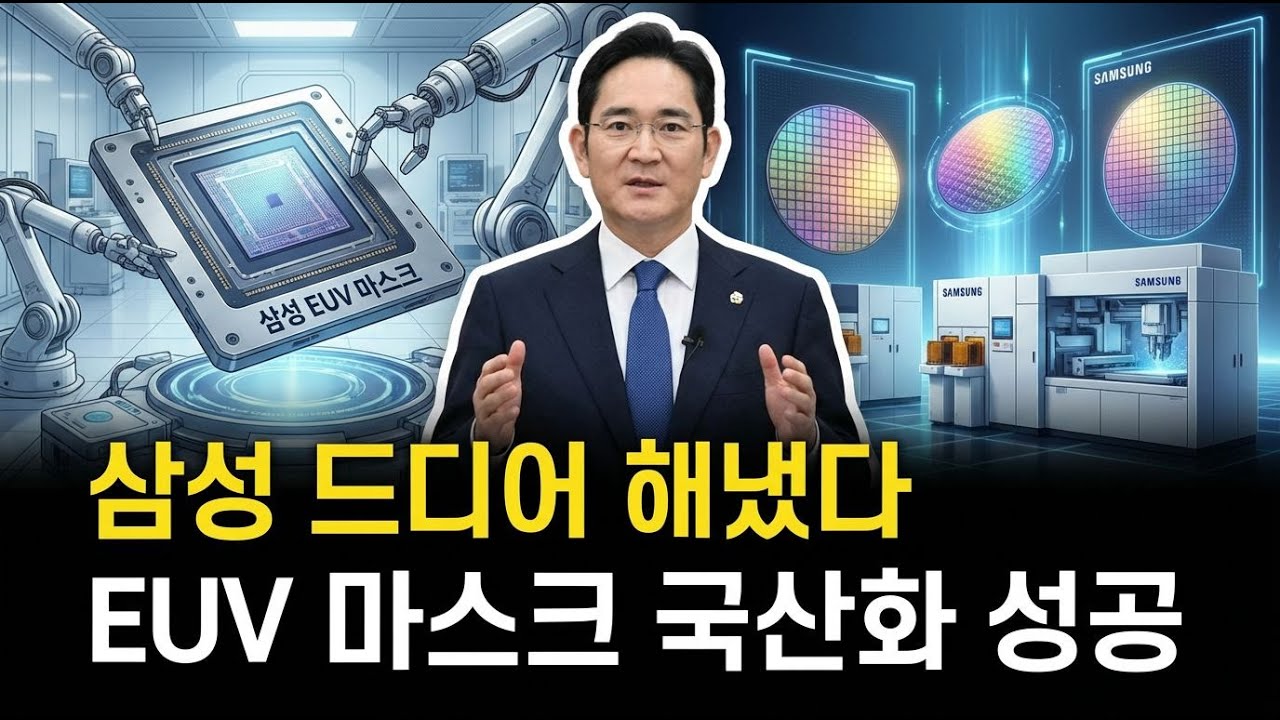 이제 일본 안 씁니다 EUV 마스크 국산화 성공의 위엄