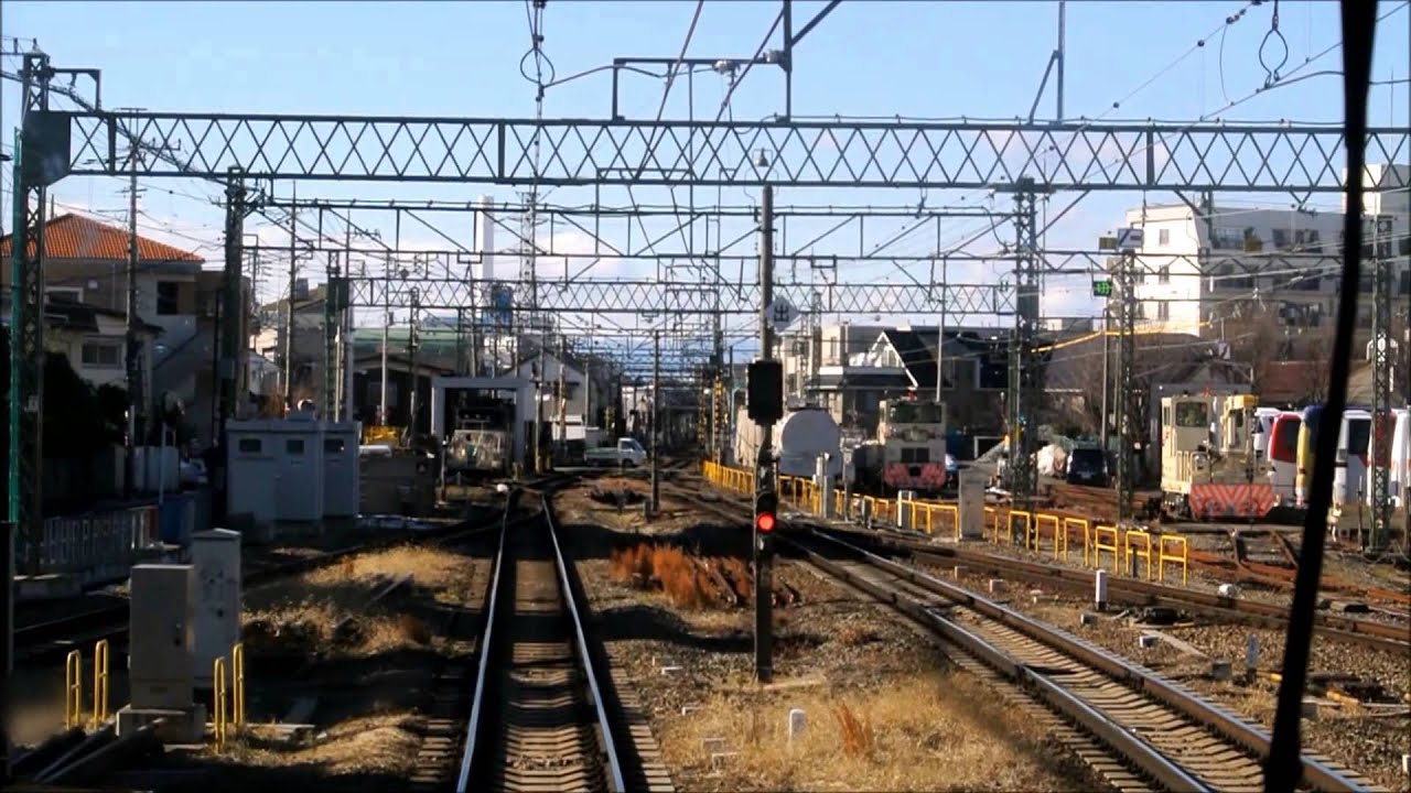 Keio Inokashira Line driver's view from Shibuya to Kichijōji in Tokyo