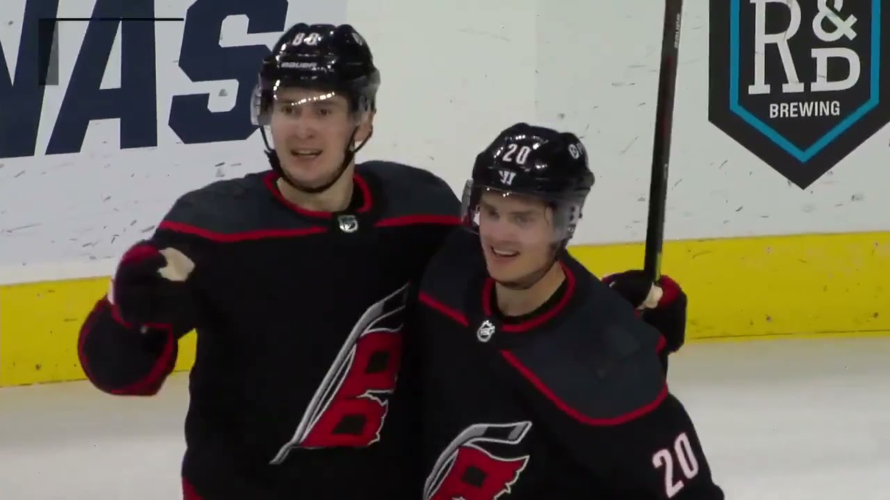 All 24 of Sebastian Aho 's goals from the 2021 NHL Season