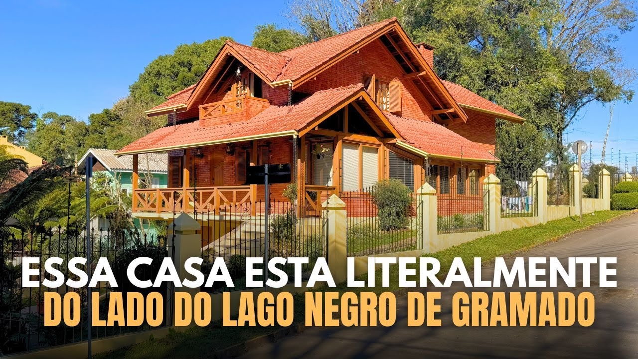 Você vai se apaixonar por essa casa em Gramado — pertinho do Lago Negro