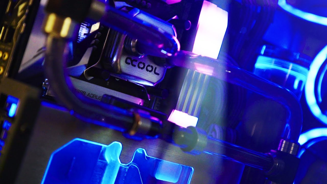 AlphaCool Watercooling Gear - CES 2019