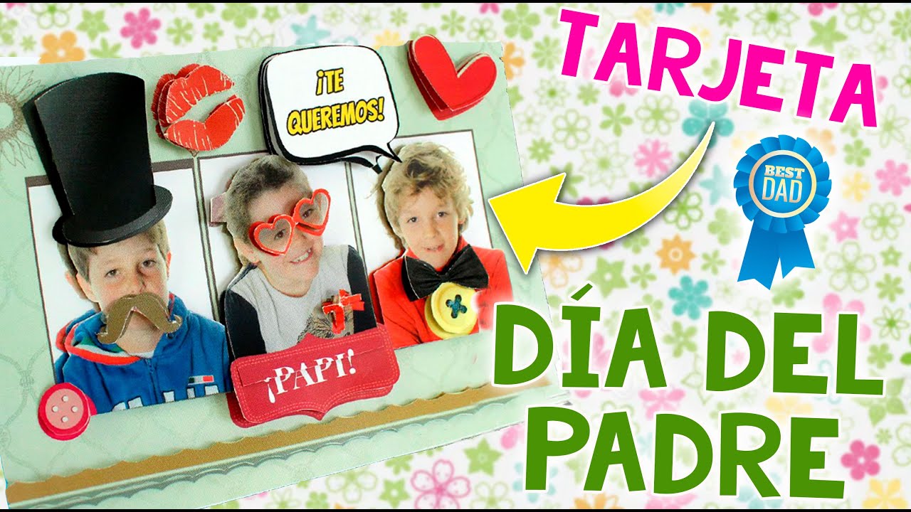 💙 CÓMO HACER TARJETAS 3D para el DIA DEL PADRE 💙  Ideas FÁCILES para REGALAR a tu PAPÁ