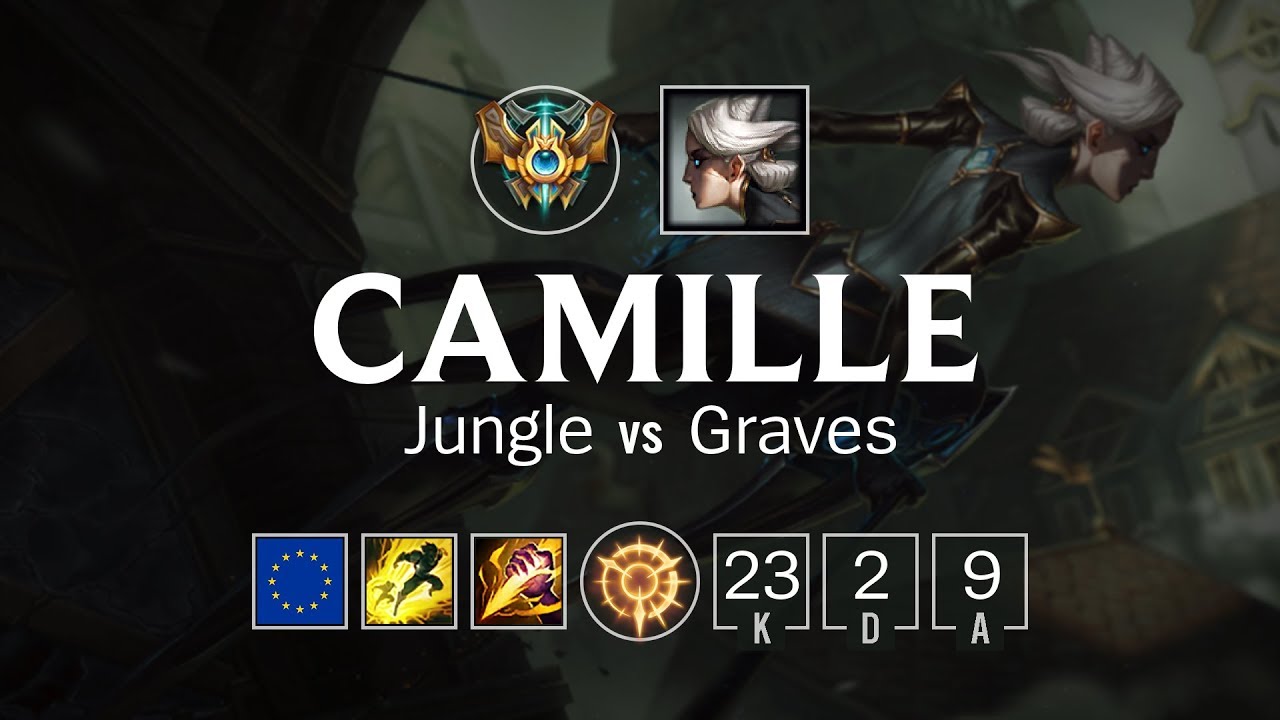 Camille Jungle vs Graves - EUW Challenger Patch 8.13