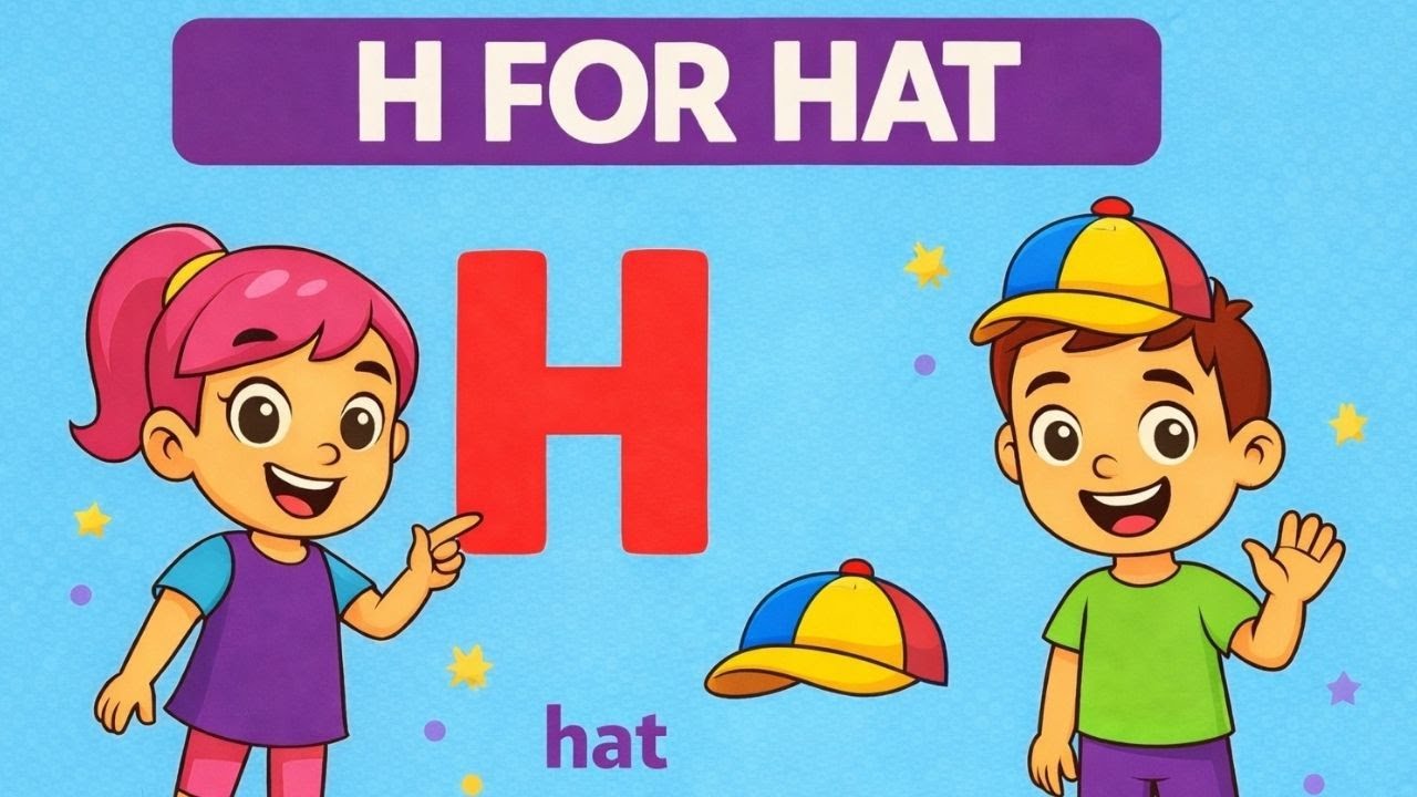 H for Hat 🎩 | Alphabet Learning for Kids | Mimi & Smart Kid