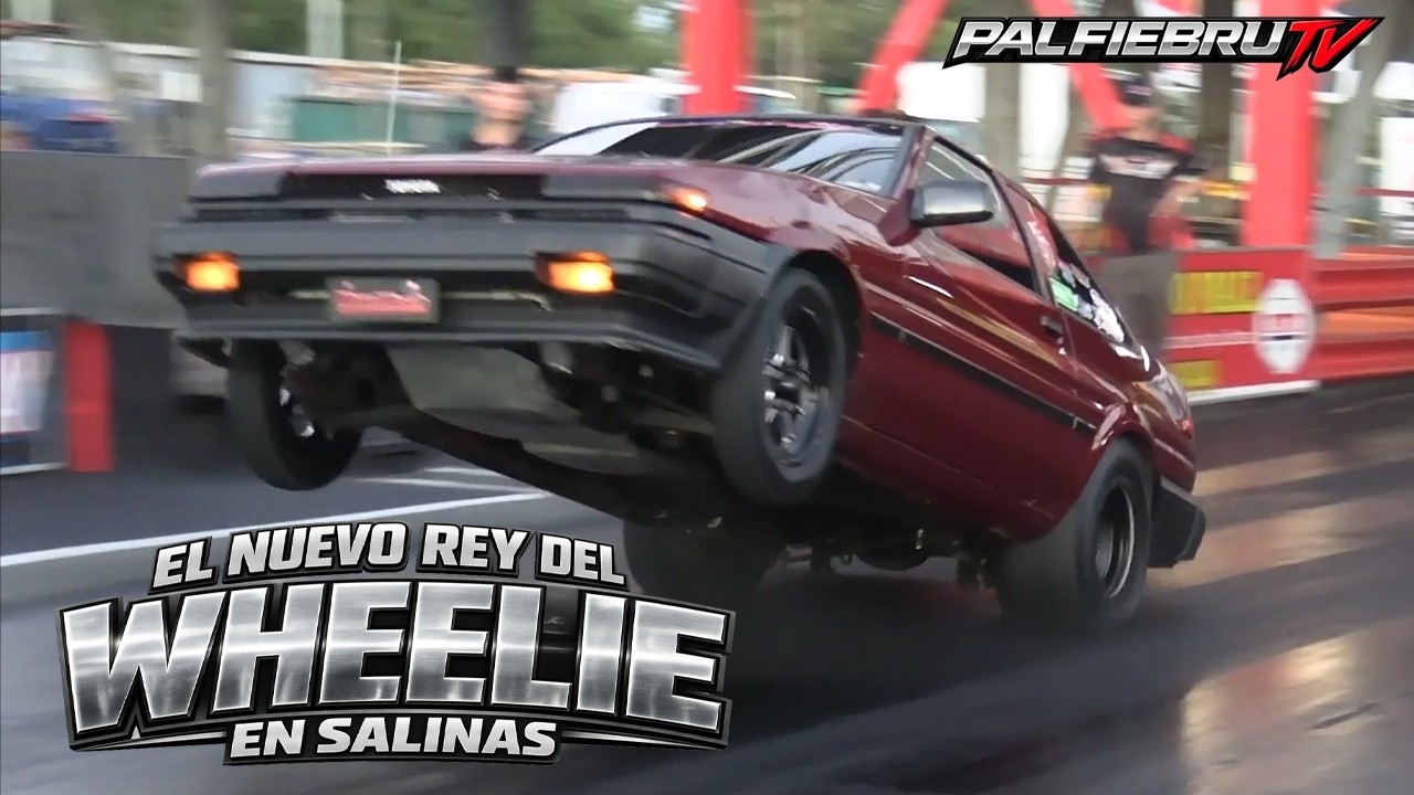 EL NUEVO REY DEL WHEELIE EN SALINAS PUERTO RICO - TOYOTA AE86 3SGTE TURBO AUTOMATICO DE CALLE!!!