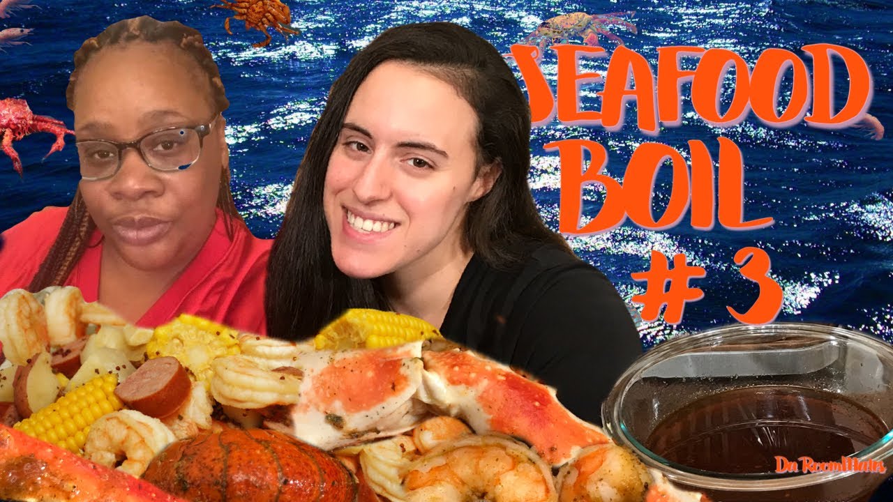 SEAFOOD BOIL WITH BLOVESLIFE SMACKALICIOUS SAUCE | MUKBANG EATING SHOW