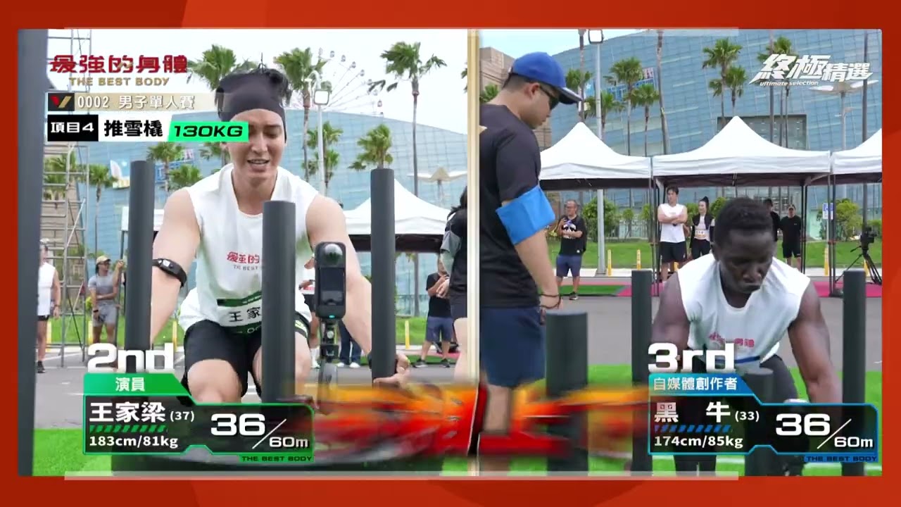 洋將黑牛的逆轉神技！#hyrox #sports