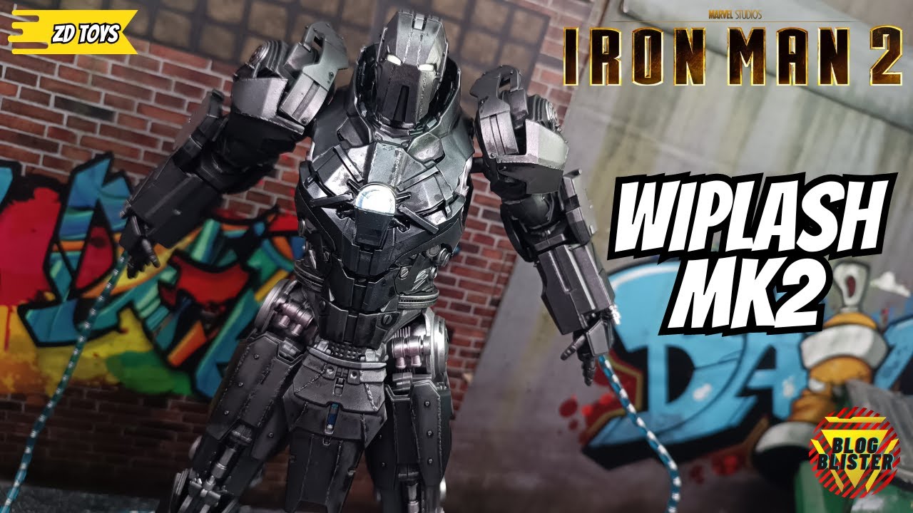 ZD Toys Wiplash MK2 Iron Man 2 Reseña Review En Español
