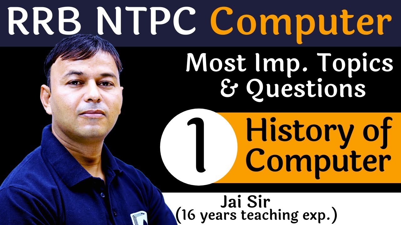 [1] Computer for RRB NTPC  Devotion Institute