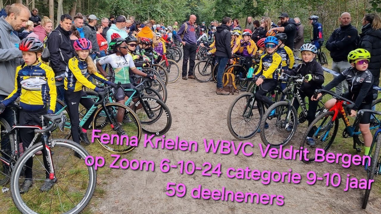 Fenna Krielen WBVC Veldrit Bergen op Zoom 6-10-24 categorie 9-10 jaar