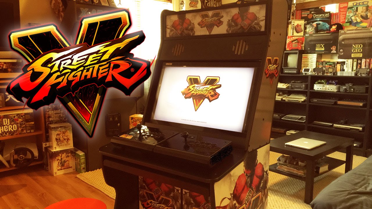 Street Fighter 5 — Кастомный аркадный автомат