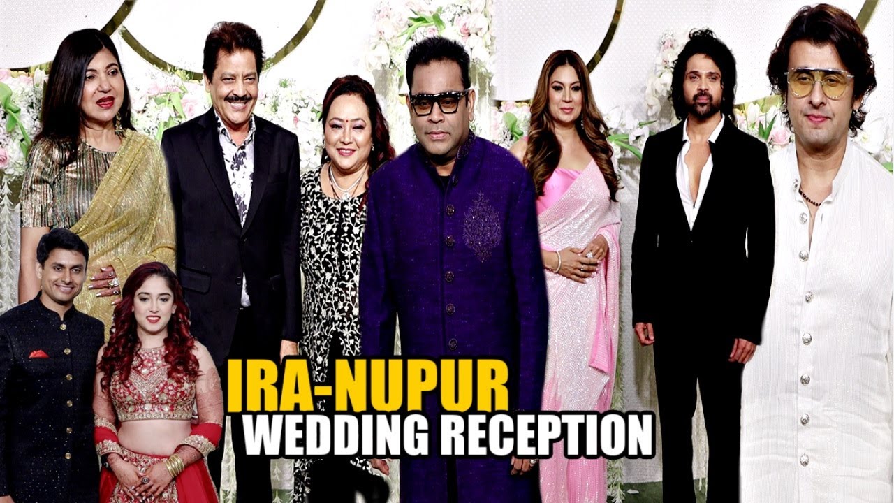 Alka Yagnik, Udit Narayan, AR Rahman, Himesh Reshammiya, Sonu Nigam At Aamir Khan Daughter Reception