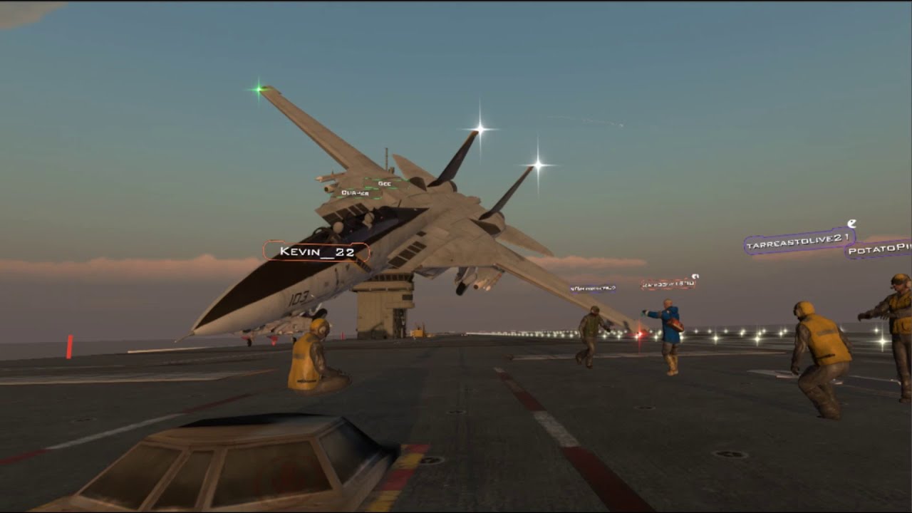 Aircraft Carrier Jets: F-14 in VRChat