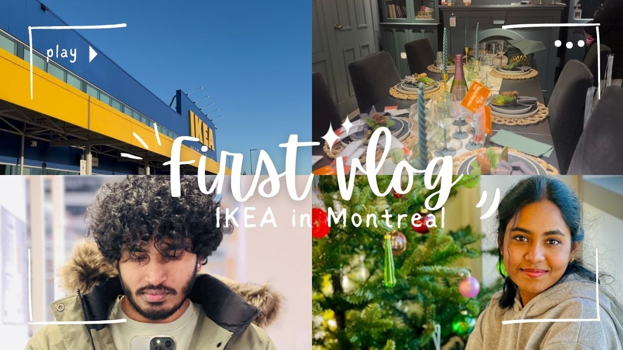 Ikea in Montreal | Canada | Sri Lankan | Tamil | First Vlog |