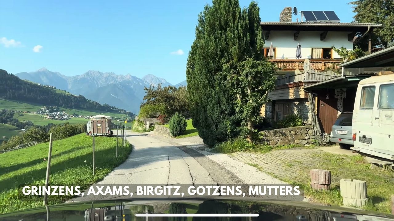 [4k 🇦🇹] Tanneben, Grinzens, Axams, Gotzens, Mutters drive