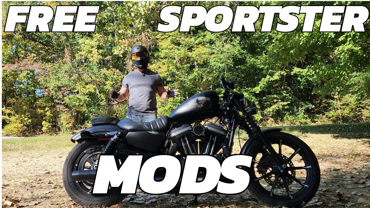 Free Mods So EASY Anyone Can Customize Their Harley Davidson Sportster!
