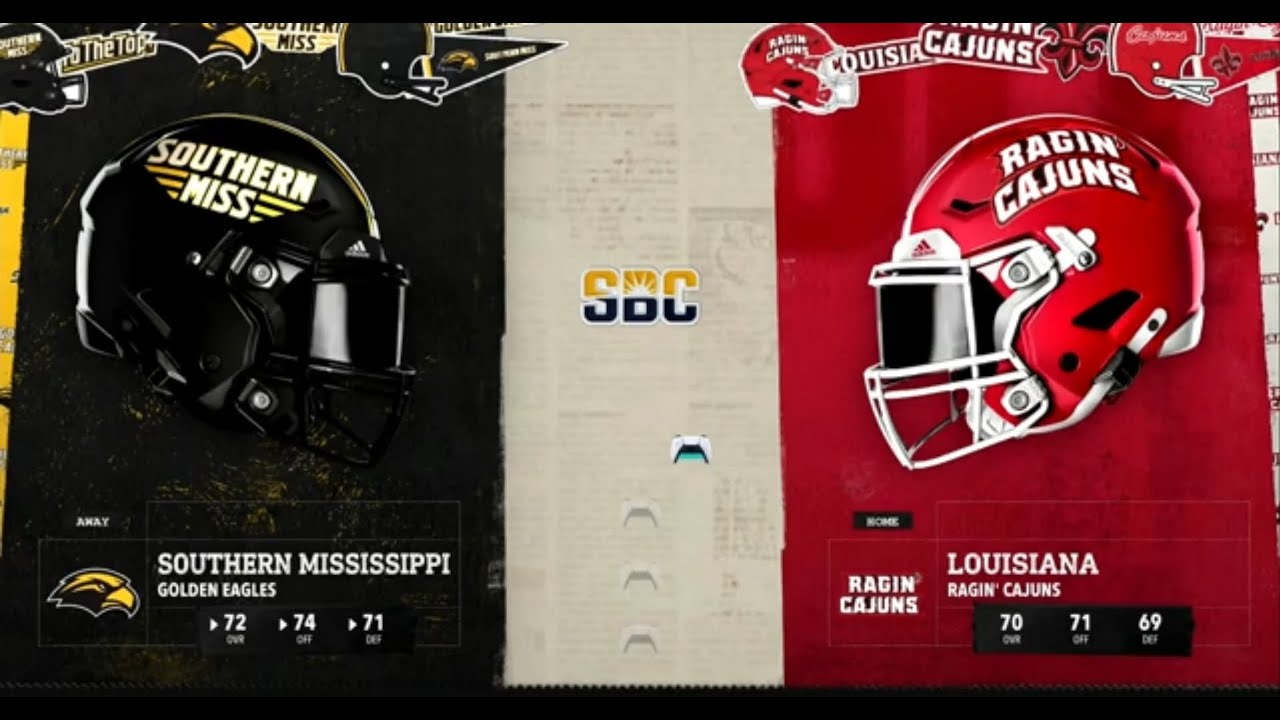 Ep7 Ragin Cajun Dynasty vs Southern Miss: Walker goes OFF!