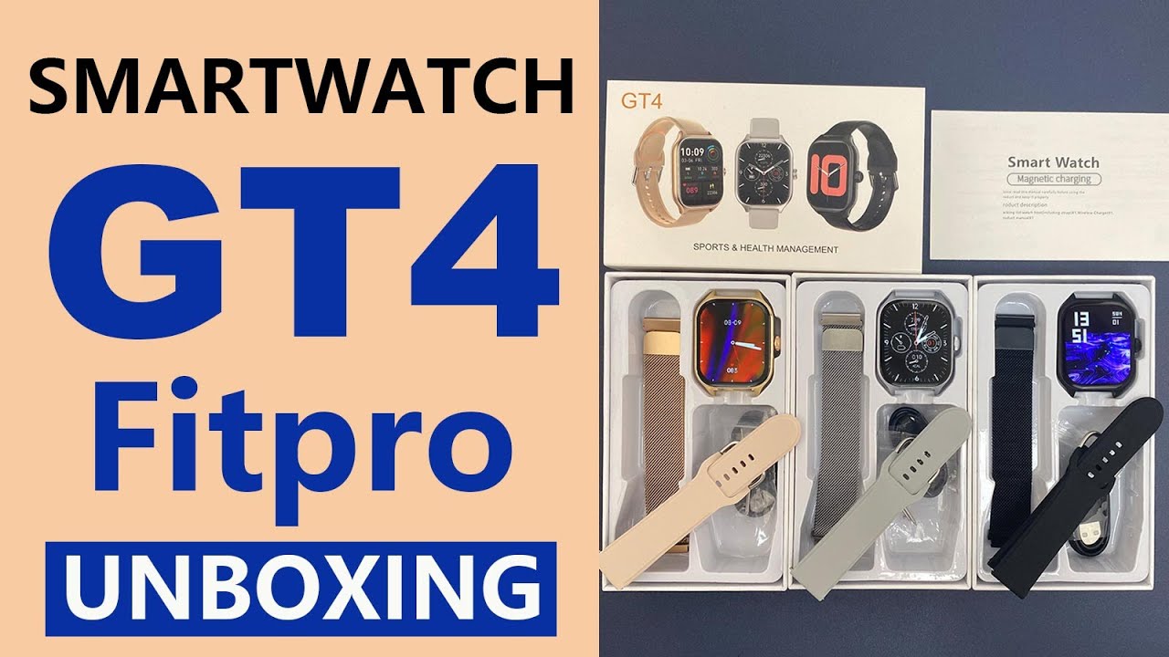 GT4 Smart HD Bluetooth Call Health Monitoring Sports Watch