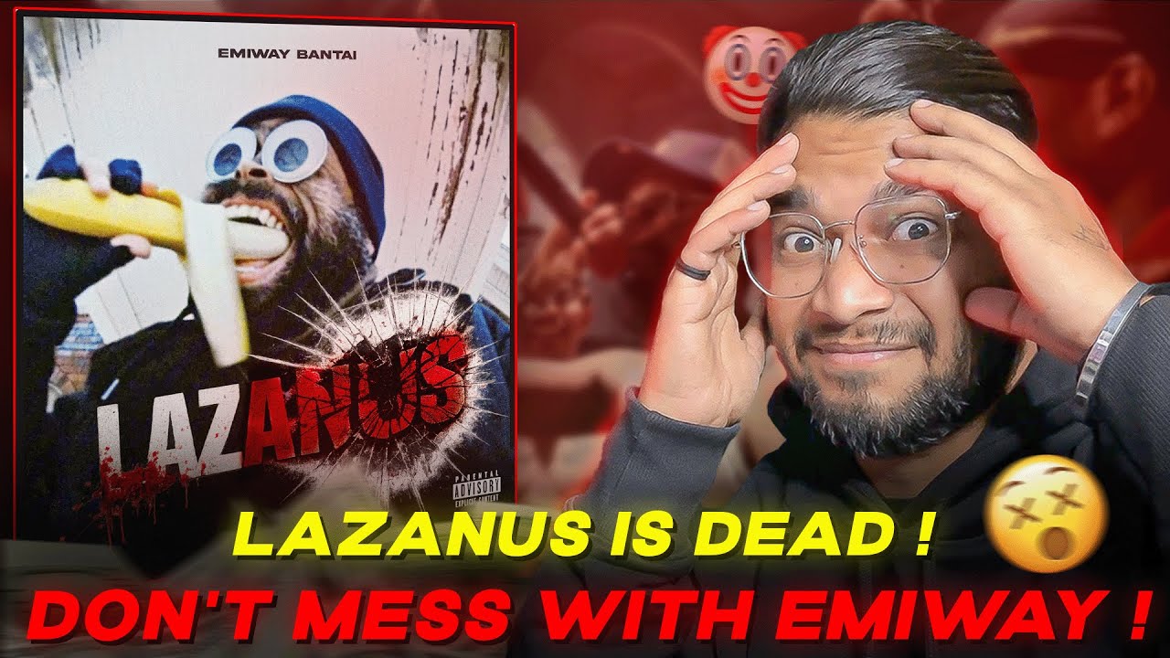EMIWAY DISSED LAZARUS 🤯 | EMIWAY BANTAI - LAZANUS | REACTION KALAMZONE