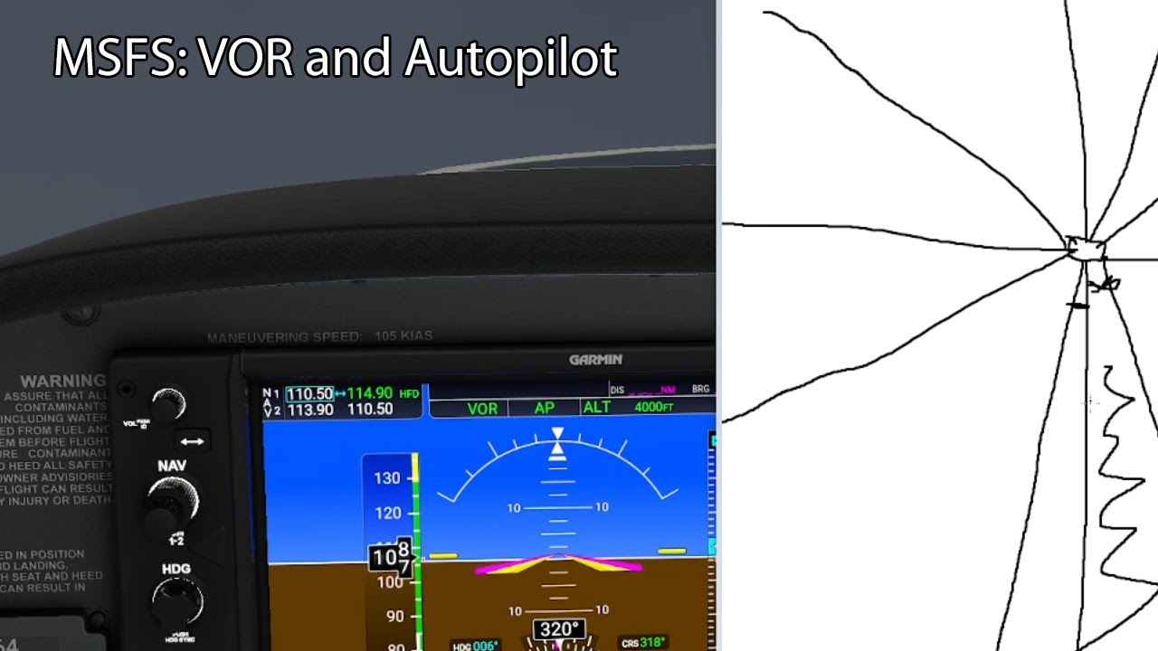 MSFS - VOR and Autopilot