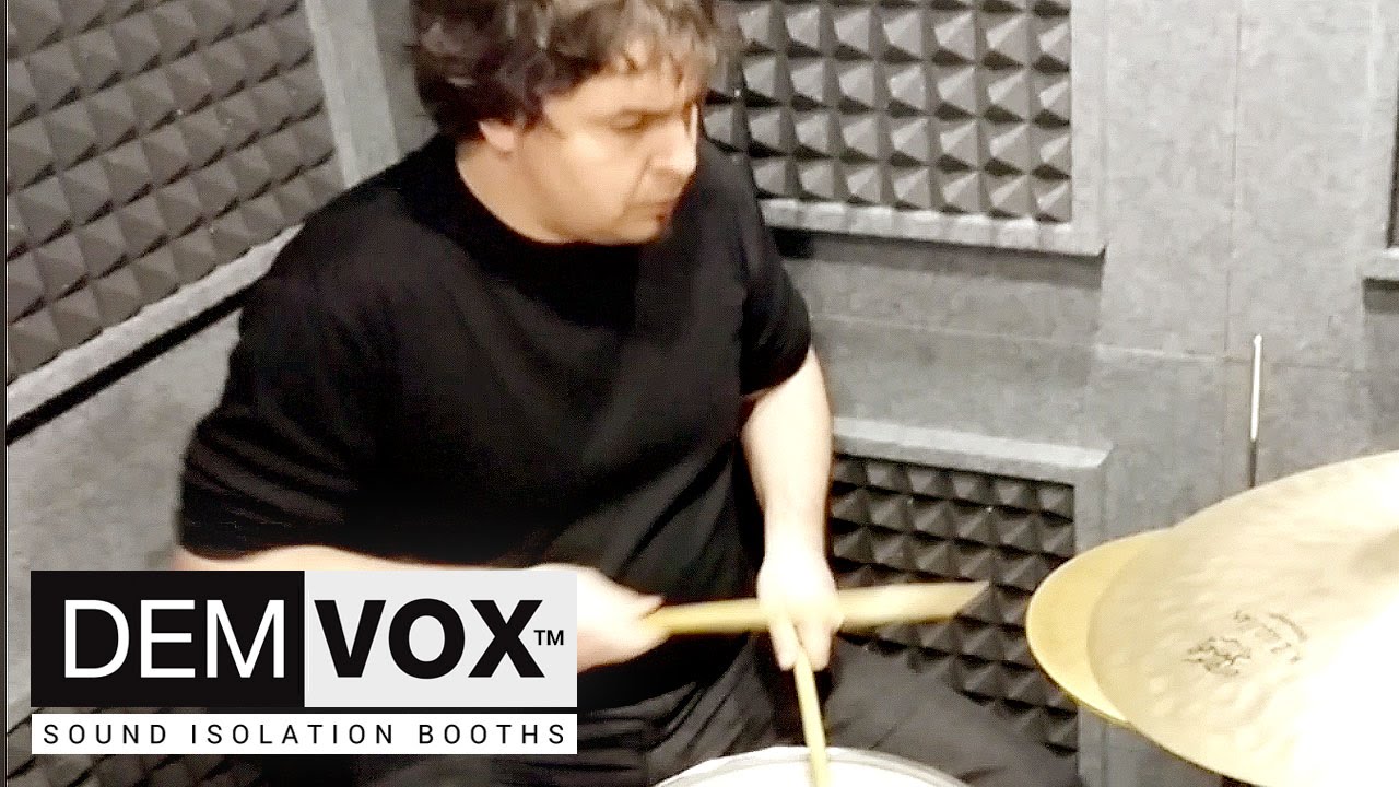DEMVOX™ DV375-R Sound Isolation Booth Test