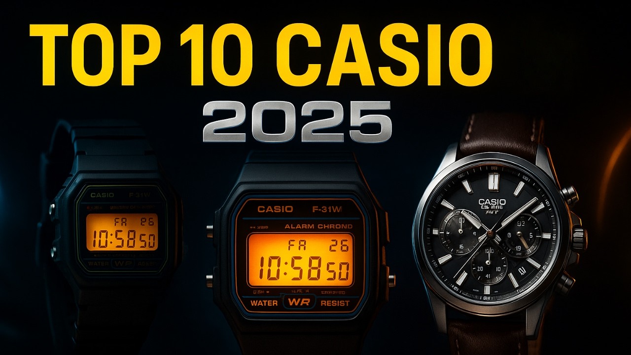 Mejores Relojes Casio en 2025 ⌚ G-SHOCK, Edifice y Clásicos Inmortales