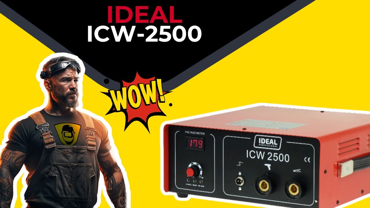 Zgrzewarka do trzpieni Ideal ICW-2500 - spotter, zgrzewanie kołków, 230 V