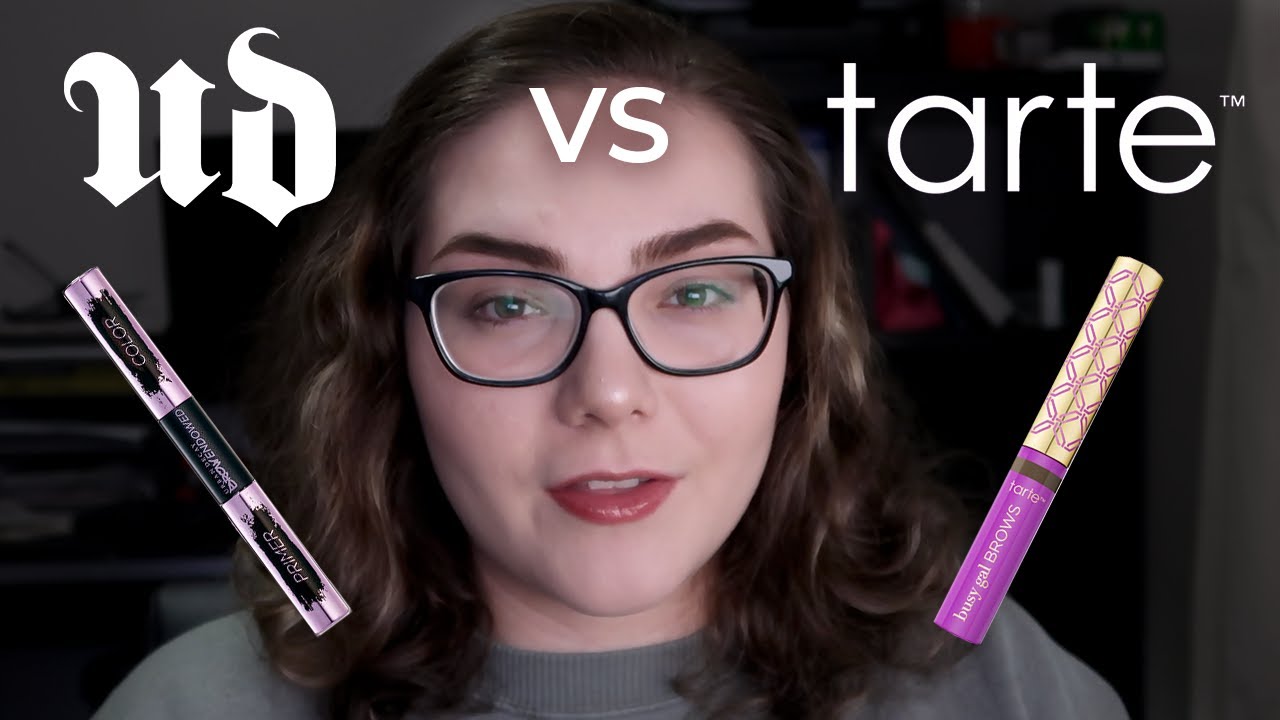 BROW GEL BATTLE! Urban Decay Brow Endowed + Tarte Busy Gal Brow Brows Review