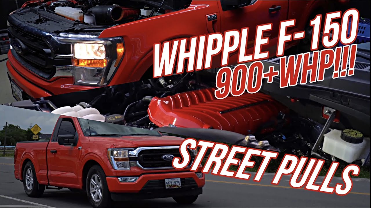 21-футовый F-150 развивает мощность более 900 л. с. на динамометре!!!
