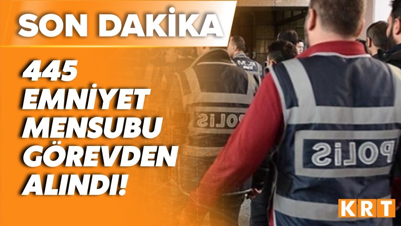SON DAKİKA! Ali Yerlikaya duyurdu: FETÖ ile iltisaklı 445 emniyet mensubu açığa alındı!