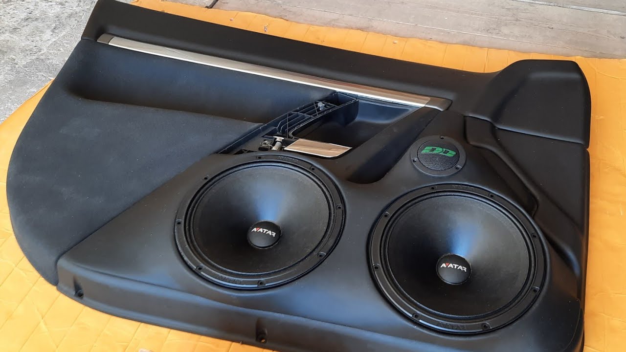 Opel Vectra Car Audio #2 Projekt VIKI - nowe głośniki w drzwi 2 x Avatar MTU 81 + Hannibal TH25G