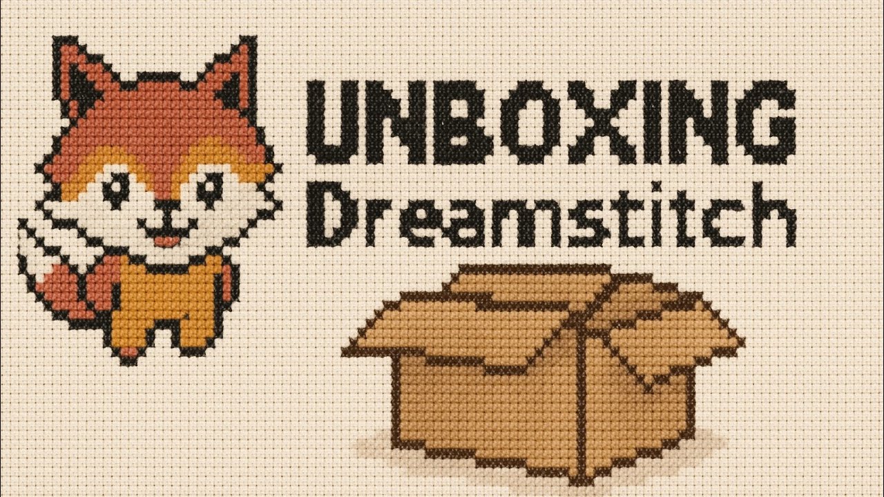 #unboxing #dreamstitch : achat d&rsquo;une toile KS 18CT gros coup de stress 😱😱 #pointdecroix