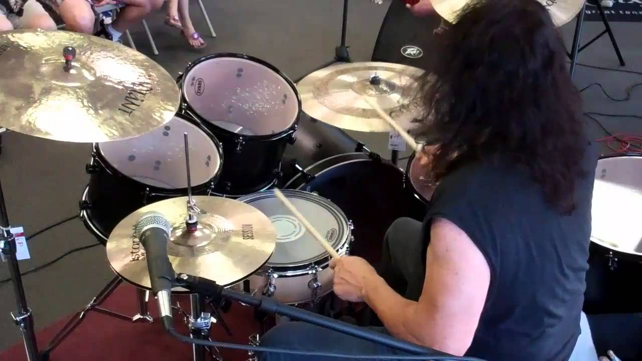 DDRUM Artist Vinny Appice performs 