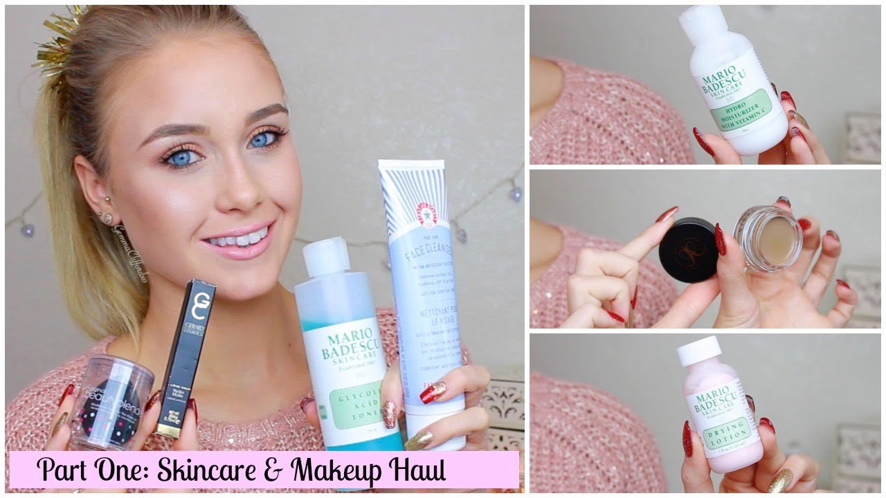 PART ONE: Skincare and Makeup Haul & My Current Skincare Routine |GemmaCliffordxo|