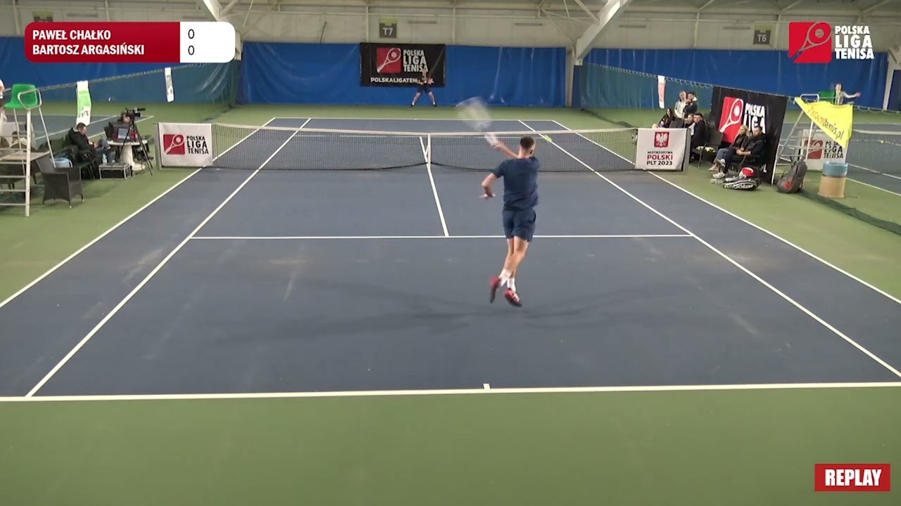 TygerTenis Finały Zimowych Mistrzostw Polski PLT 2023: Pawel Chałko vs. Bartosz Argasiński