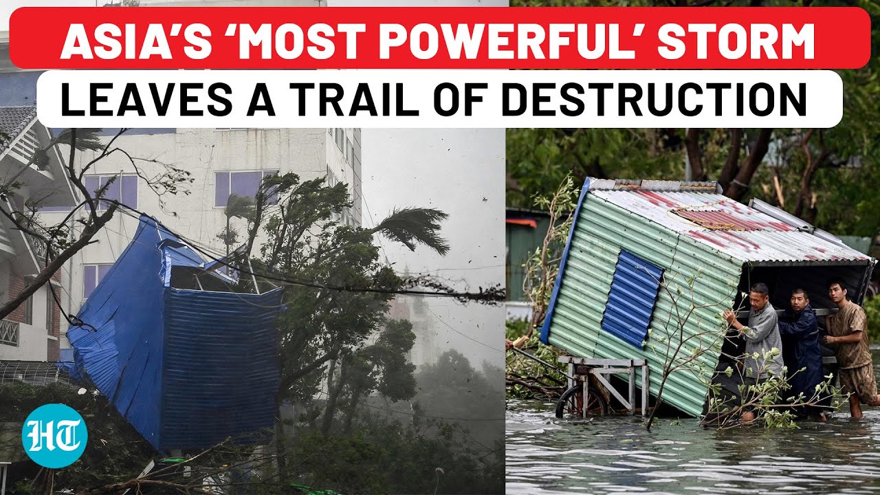 Typhoon Yagi: 60 Dead, Hundreds Injured As Asia’s ‘Most Powerful’ Storm Wreaks Havoc In Vietnam