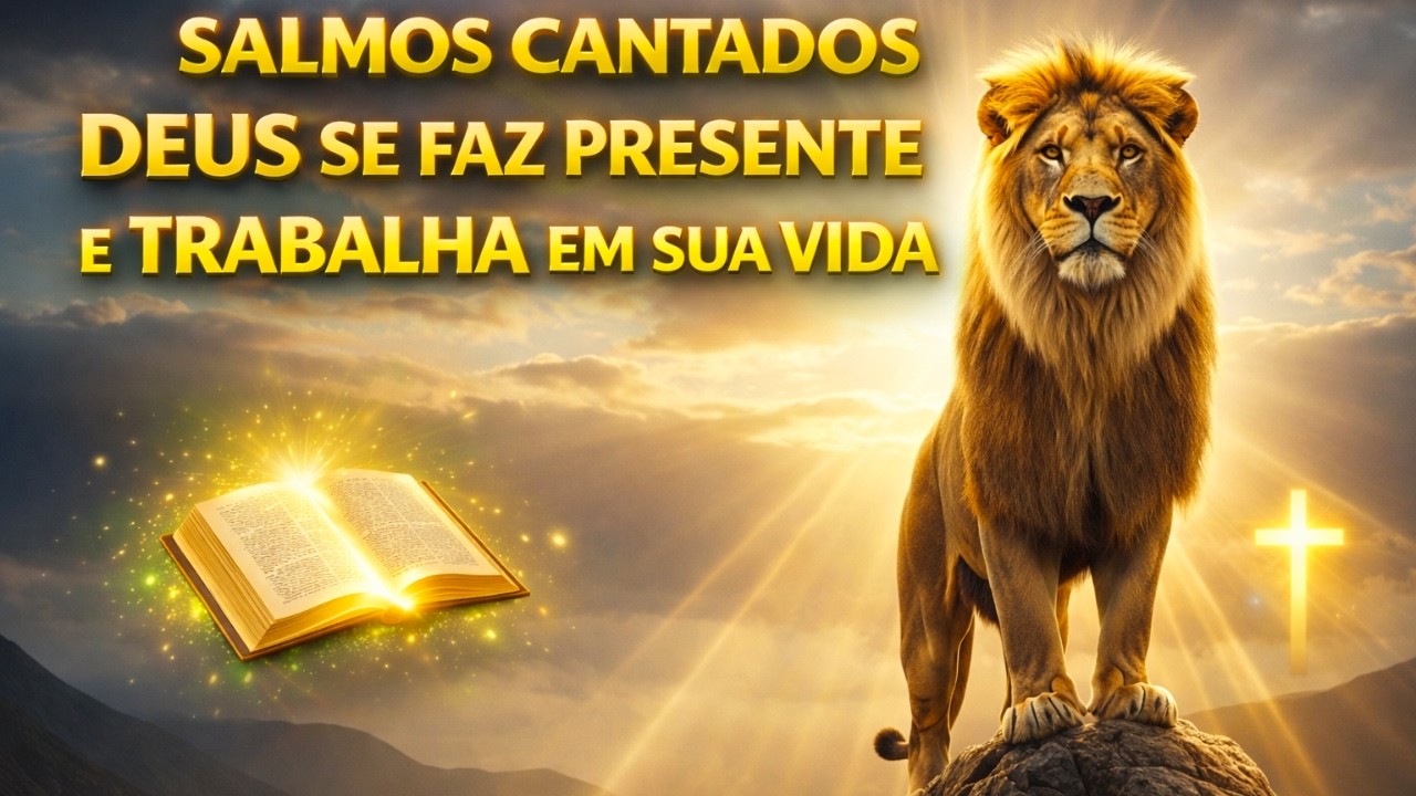 🎶 Salmos Cantados | Deus Se Faz Presente e Trabalha em Sua Vida