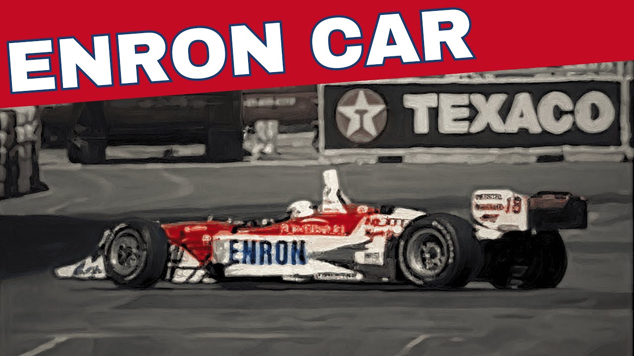 Scott Dixon in the Enron PacWest Entry (2001 CART Houston)