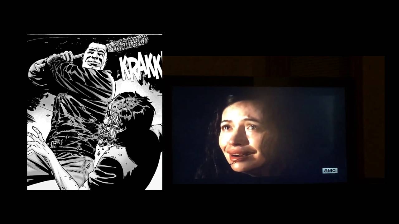 Glenn's Death - Side By Side Comparison