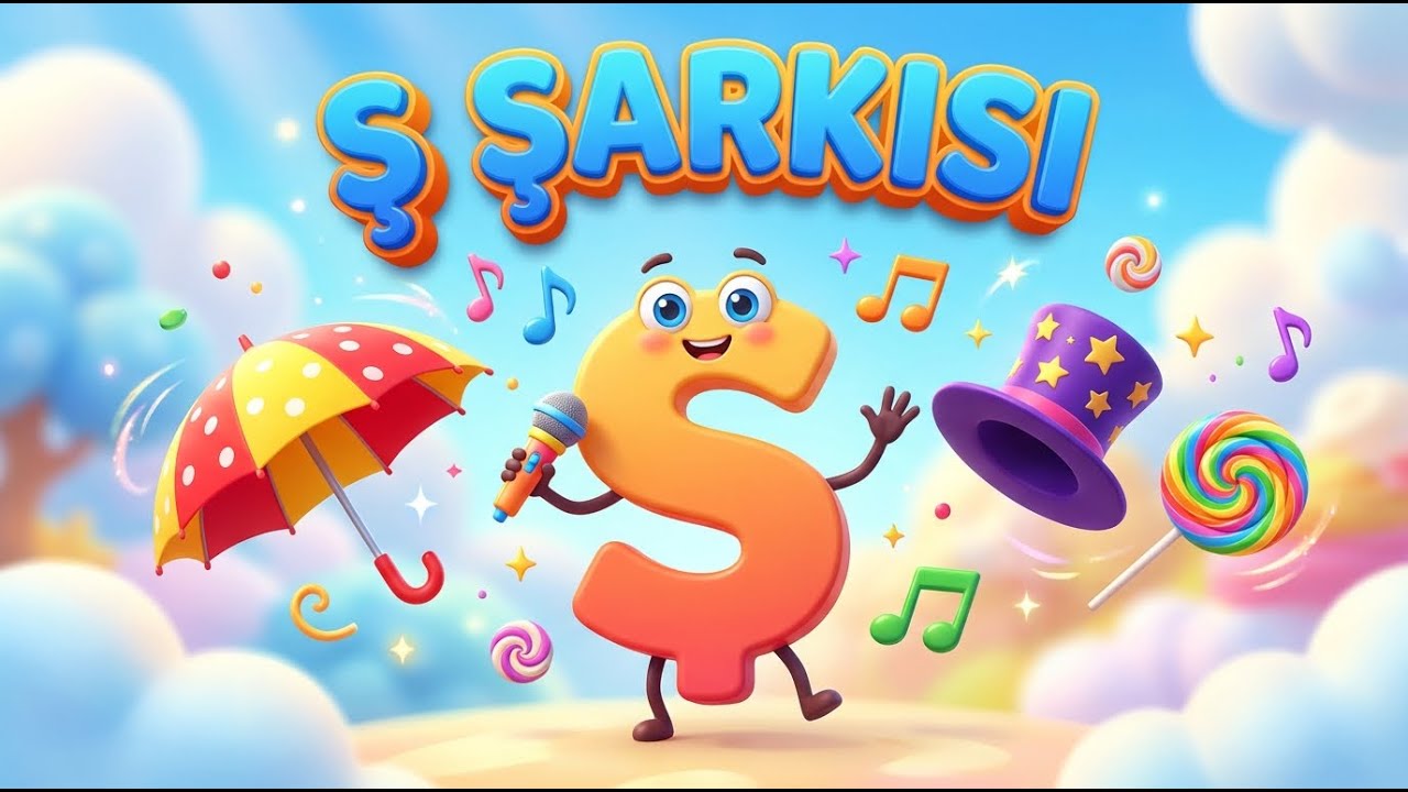 Ş SESİ ŞARKISI 🎵 Ş Harfini Şarkılarla Öğreniyoruz | Çocuk Şarkıları 2025