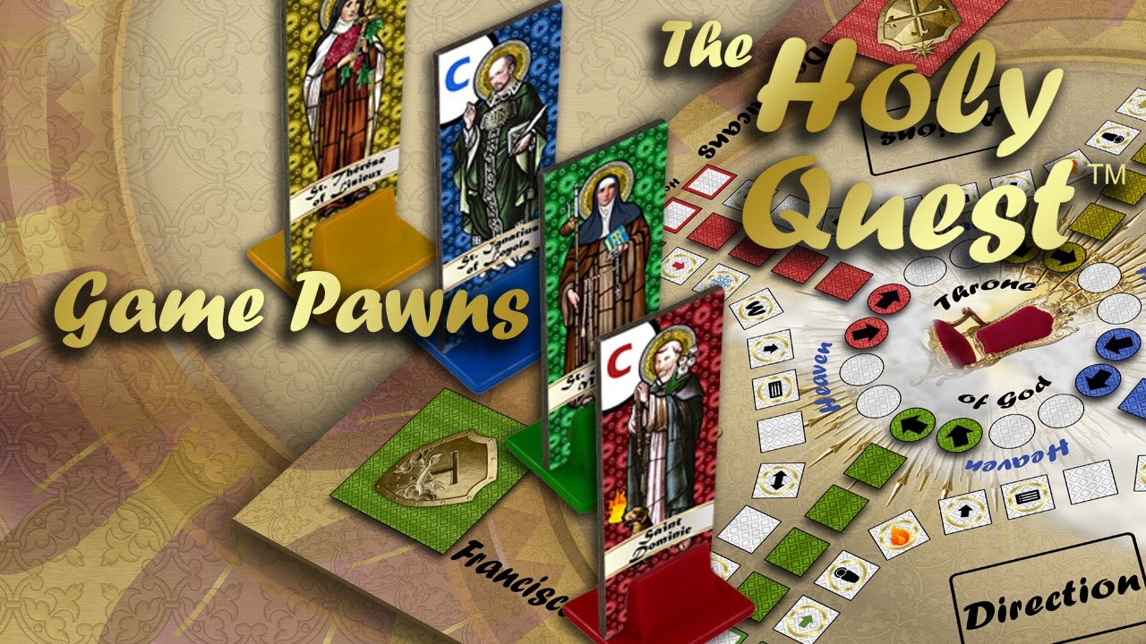 The Holy Quest Components - Pawns