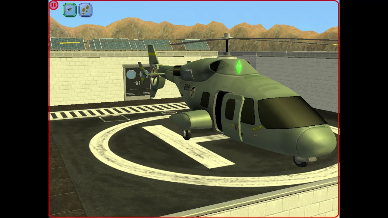 Sims 2 Storyline: Secret Crater Base