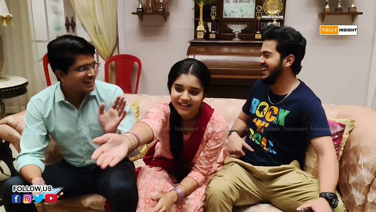 শুট্যিংয়ের ফাঁকে ফাঁকে মজার কাণ্ড কুসুমের সেটে | Kusum | BTS | Saptarshi | Tanishka | Arya