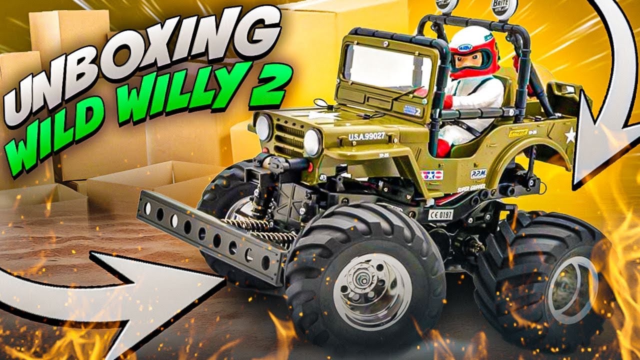 Самый востребованный вами набор Tamiya! Распаковка значка Wild Willy 2 RC.