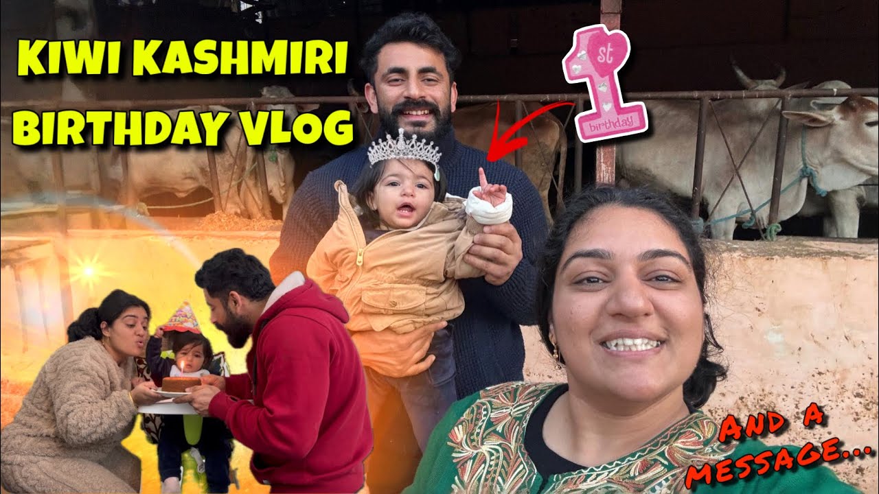 OUR BABY FIRST KASHMIRI BIRTHDAY 🥰