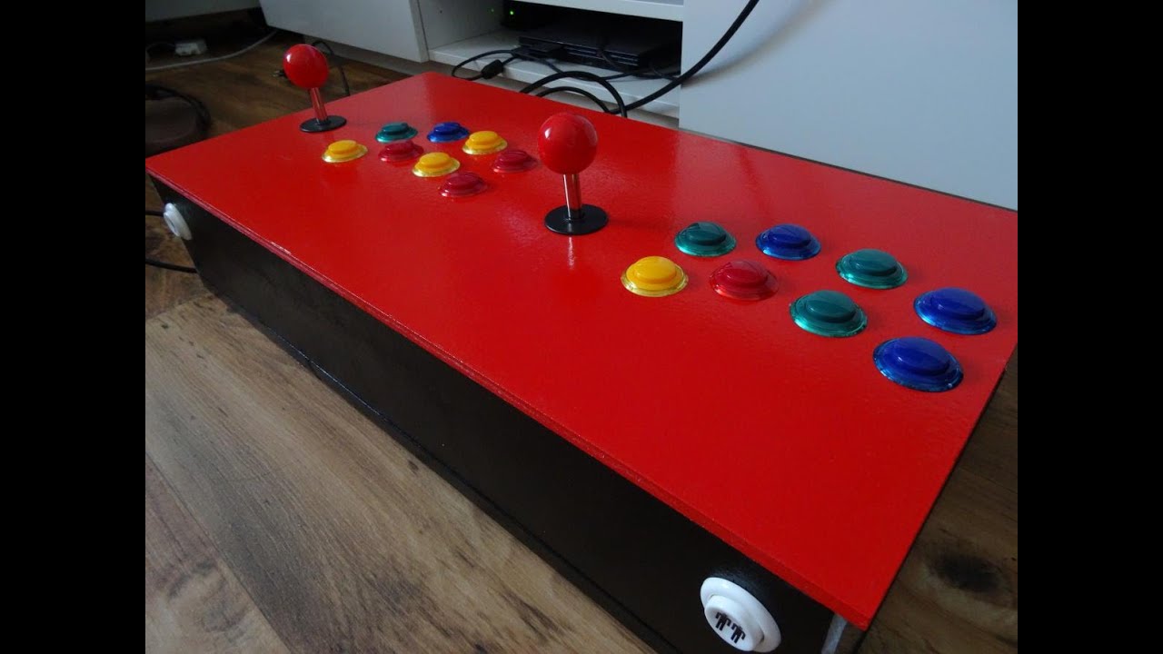 Retrokonsole Selbstgebaut Teil 1 - Allgemeines über Arcade-Buttons/Joysticks und Steuerung
