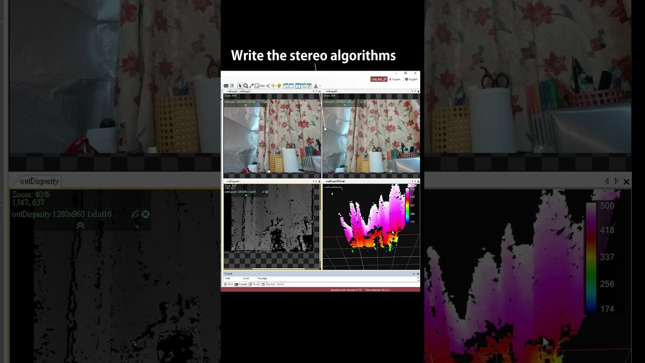 Build Dual Lens WebCam With Left Right Eyes Into Stereo 3D Camera Using Zebra Aurora Vision Studio